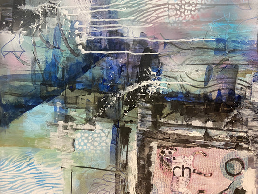 Blue Magic 30X30 FRAMED